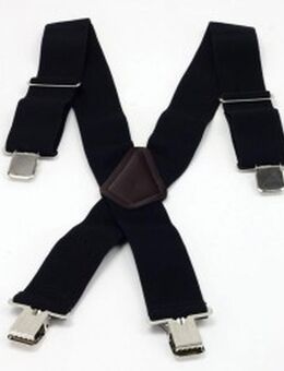 Hosenträger für Biker extra Breit schwarz 50 mm Braces - Eschershausen