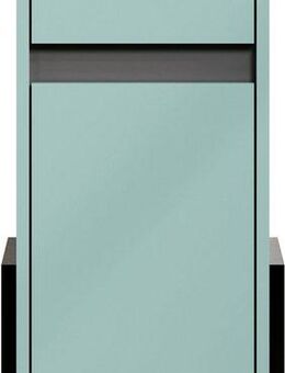welltime Unterschrank Malcesine (1-St) Badkommode in Dunkeltürkis mit Metallgestell - (B/T/H) 36/35/80 cm