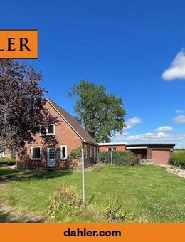 Attraktive Ortsrandlage: Charmanter Rotkliner wartet auf Revitalisierung... (oder realisieren Sie hier Ihren Neubau unter Reet) - Risum-Lindholm