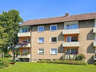 Nie wieder Treppen steigen! Schicke 3-Zimmer-Wohnung mit neuem Laminat und Balkon in Ahlen - Ahlen