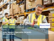 Sales Support Specialist (m/w/d) - Kfz-Ersatzteile - Mainz