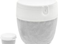 KOZIOL Lunchbox BENTOBOX L, Kunststoff, (1-tlg), spülmaschinengeeignet,melaminfrei, inkl. Minidosen für Dressing,800 ml