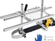 Profi Mobiles Sägewerk Motorsäge Kettensäge 121 cm Aluminium Stahl Sägewerk 48 Zoll Kettensägen Zubehör für Hausbesitzer Holzarbeiter und Tischler Set32212 - Wernigerode Zentrum
