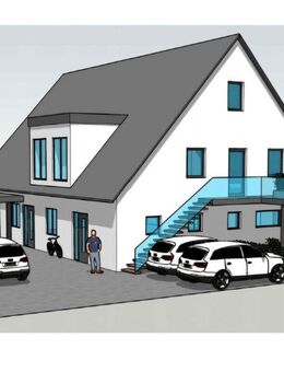 **Neubau Maisonette-Wohnung mit eigenem Zugang und Balkon in ruhiger Wohnlage** - Kahl (Main)