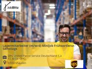 Lagermitarbeiter (m/w/d) Minijob Frühsortierung Samstags - Amt Wachsenburg