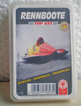 ASS-Top ASS-Quartett-Rennboote,90er Jahre,32 Blatt - Linnich