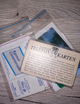 Telefonkarten mit Zertifikat - Dresden