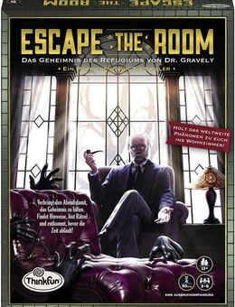 Thinkfun® Spiel Escape the Room - Das Geheimnis des Refugiums von Dr. Gravely