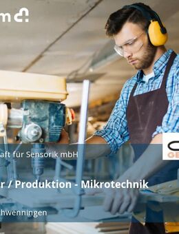 Teamleiter / Produktion - Mikrotechnik m/w/d - Villingen-Schwenningen