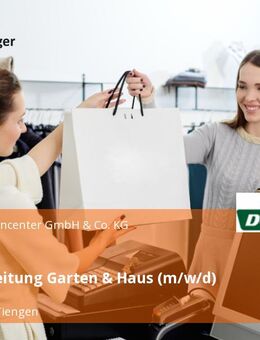 Gruppenleitung Garten & Haus (m/w/d) - Waldshut-Tiengen