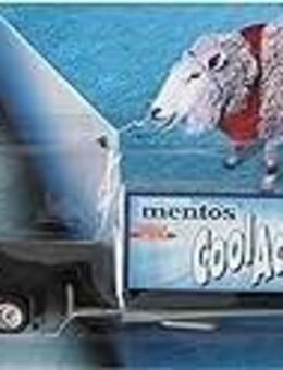 Mentos Nr. - Cool Active - Ford Aero-Max - US Sattelzug mit Container - Doberschütz