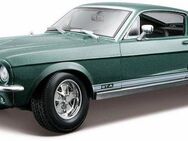 Maisto® Sammlerauto Ford Mustang GTA Fliessheck67, 1:18, grün, Maßstab 1:18, aus Metallspritzguss