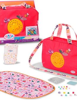 Baby Born Puppen Wickeltasche Pinplay Wickeltasche