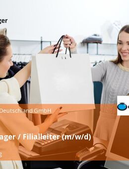Shop Manager / Filialleiter (m/w/d) - Ravensburg