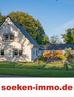 Einfamilienhaus mit Nebengebäuden in traumhaft schöner Alleinlage! **MA2503** - Holtland