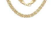 Firetti Königskette Schmuck Geschenk Gold 375 oder 585 Halsschmuck Halskette 7,0 mm breit