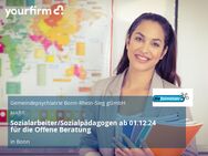 Sozialarbeiter/Sozialpädagogen ab 01.12.24 für die Offene Beratung - Bonn