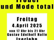 Abendflohmarkt "Trödel & Mode total" am Freitag, den 04.April 2025 in der Gustav-Edelhoff-Halle in 58636 Iserlohn. - Dortmund