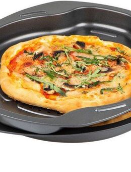 CHG Pizzablech SENSAZIONE, Metall, (Set, 2-St), Made in Germany