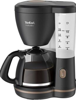 Tefal Filterkaffeemaschine CM5338 Incluedo, 1,25l Kaffeekanne, 1,25 L, 10 - 15 Tassen, herausnehmbarer Filtereinsatz mit zwei Griffen
