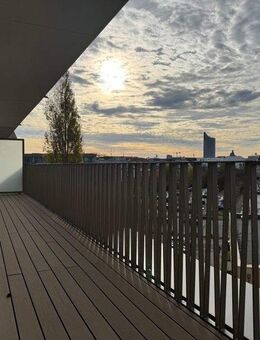 2-Raum-Wohnung im Erstbezug mit Weitblick und großem Balkon - Leipzig