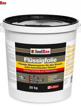 IsolBau FLEXIBLE FLÜSSIGFOLIEN-BAD-ISOLIERUNG 20 kg - Wuppertal