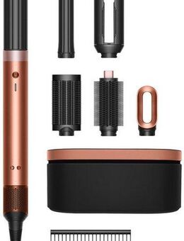 DYSON Multihaarstyler Airwrap Co-anda2x™ Multi-Haarstyler & –trockner Straight + Wavy, Limitierte Geschenkedition "Amber Silk" inkl. Entwirrkamm