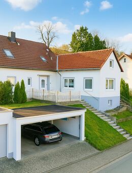 Provisionsfrei! ??????/Zweifamilienhaus / Feldrandlage/renoviert/Neue Elektrik/Doppelgarage - Nidderau