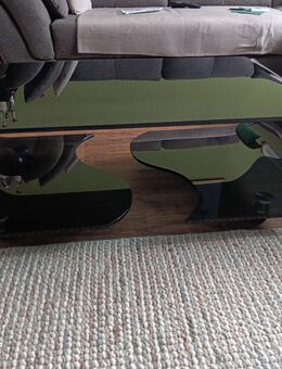 Couch Tisch Glas schwarz - Schwerin