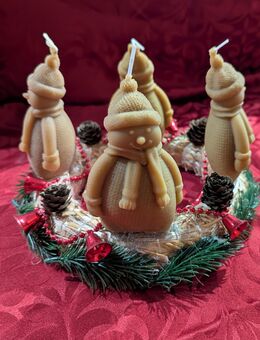 Adventskränze mit Bienenwachskerzen - Xanten