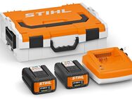 Stihl Power-Box 3: Set mit 2 Akkus AP 500 S und Ladegerät AL 500 EA012000001 - Wuppertal