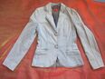 Blazer NEU * DESIGNER * Business * Freizeit * Shabby Look * Hippie Style * Kostüm * Anzug * Jeans * BLAZER "HUGO BOSS" Original * Gr. 34- 36/ XS- S * himmel * rauch * hell blau * in 88499