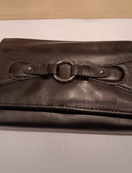 Geldbörse Damen schwarz Leder - Kolkwitz