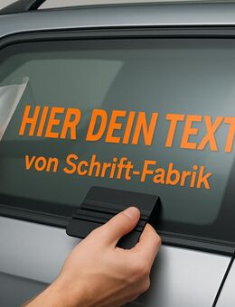 Autoscheiben Aufkleber – klar sichtbar, langlebig & individuell gestaltbar - Leipzig