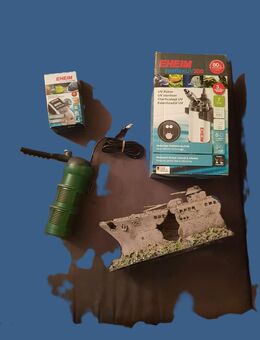 Aquarium-Konvolut von EHEIM und Deko - Bremen