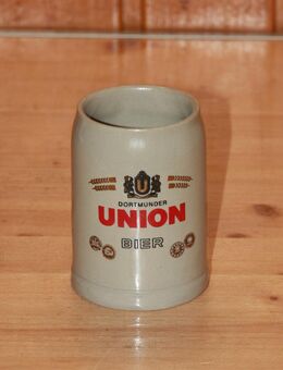 Dortmunder Union Bier Bierkrug Keramik Steinzeug Steingut 0,5L sehr alt - Borken