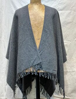 John Smedley 100% Merino Wolle Cape XL Umhang Poncho Wrap Neu! - Köln
