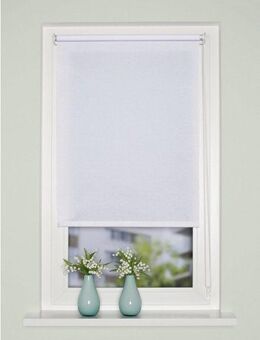 HOME WOHNIDEEN Raffrollo ROM, mit Hakenaufhängung, ohne Bohren, freihängend, Kettenzugrollo, Uni