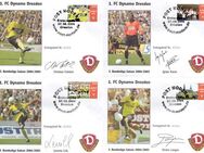 PostModern: MiNr. 14 - 17, "Dynamo Dresden", Satz, FDC-Set, Ersttagssonderstempel - Brandenburg (Havel)