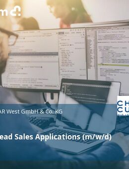 IT - Teamlead Sales Applications (m/w/d) - Weeze