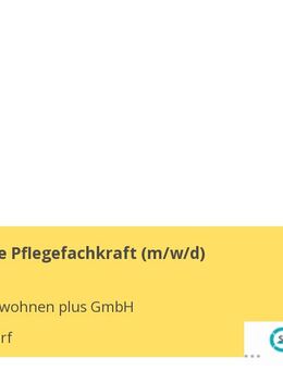 Examinierte Pflegefachkraft (m/w/d) - Düsseldorf