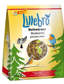 Lillebro Mehlwürmer, getrocknet - 2 kg