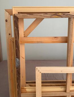 8 Used Canvas Stretchers (Wooden Frames) - Bonn Duisdorf