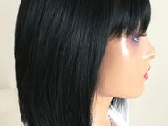 Schwarze Wig - Bob - natürliche Optik - neu - Berlin