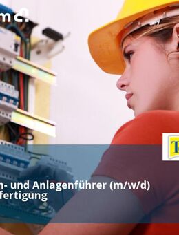 Maschinen- und Anlagenführer (m/w/d) Tablettenfertigung - Melle