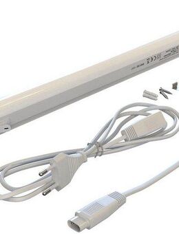Briloner Leuchten LED Unterbauleuchte 2379086 TOOK, LED fest integriert, Neutralweiß, LED Lichtleiste, 58,5x2,2x3cm, Weiß, 8W, Küche, Schrank, Unterschrank