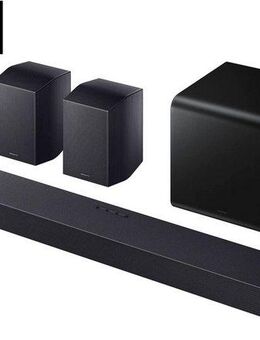Samsung HW-Q935GF Q-Soundbar Soundbar 9.1.4 (Bluetooth, WLAN (WiFi), 9.1.4-Kanal Subwoofer & Rücklautsprecher, Kabellos Dolby Atmos, DTS:X)