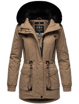 Marikoo Wintermantel Olessaa Sportlicher Baumwoll-Parka für den Winter