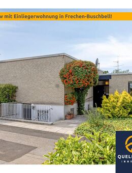Großer Bungalow mit Garage - 176m² inkl. Einliegerwohnung, mit separatem Eingang, in Buschbell! - Frechen