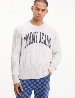 Tommy Jeans Strickpullover TJM RLXD COLLEGIATE SWEATER